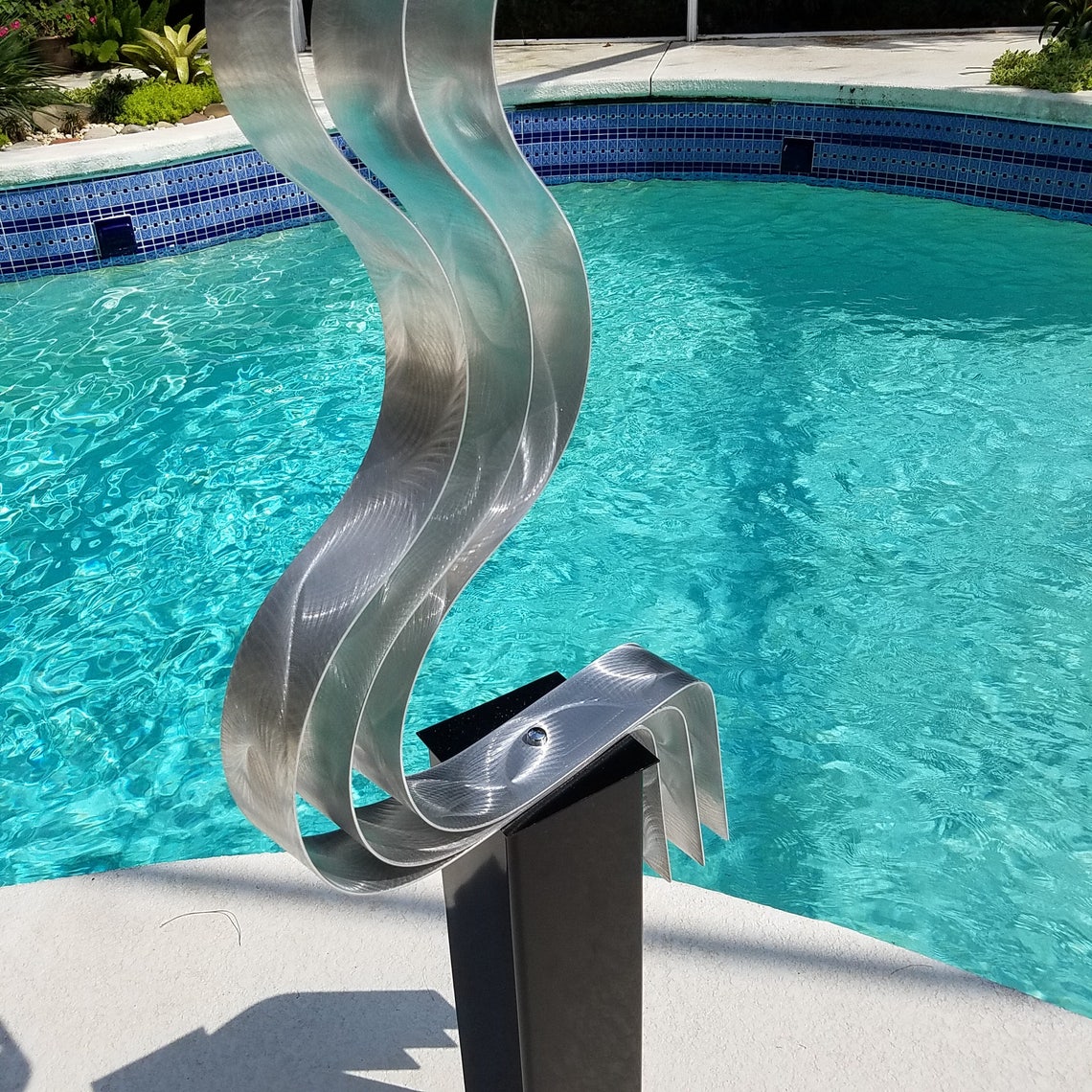 Metal Sculpture Indoor Outdoor Art Large Yard Sculpture Etsy Canada