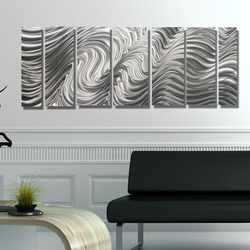 Metal Wall Art Indoor Outdoor Art Modern Metal Art Abstract Etsy