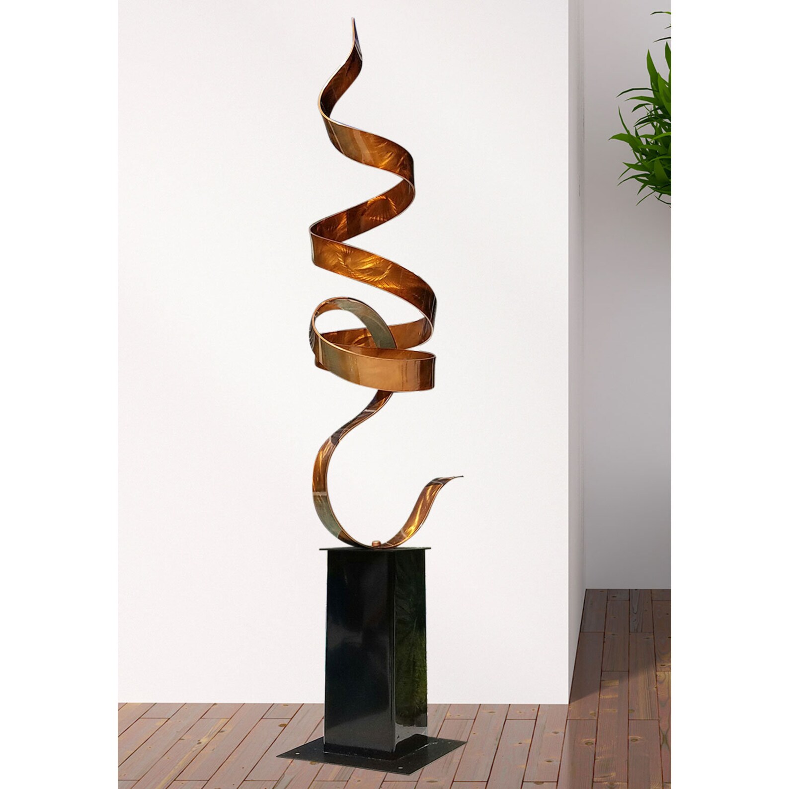 Abstract Metal Sculpture Indoor Outdoor Art Large Yard Art Etsy