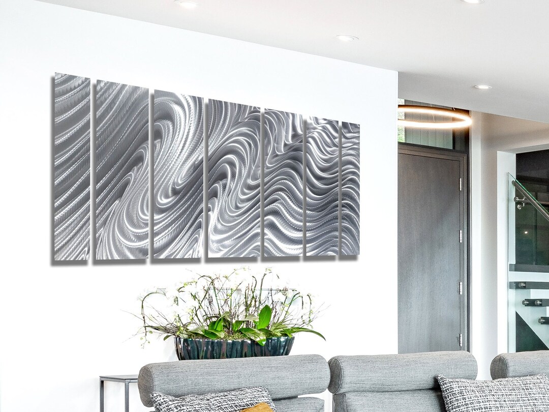 Metal Wall Art, Abstract Wall Sculpture, Indoor Outdoor Art, Modern