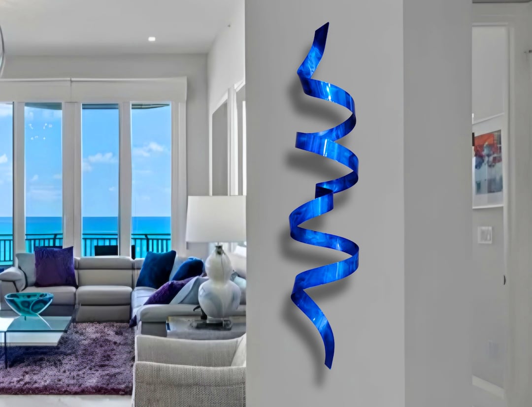 Metal Wall Art - Modern Luxury Metal Wall Décor Living Room Bedroom ...