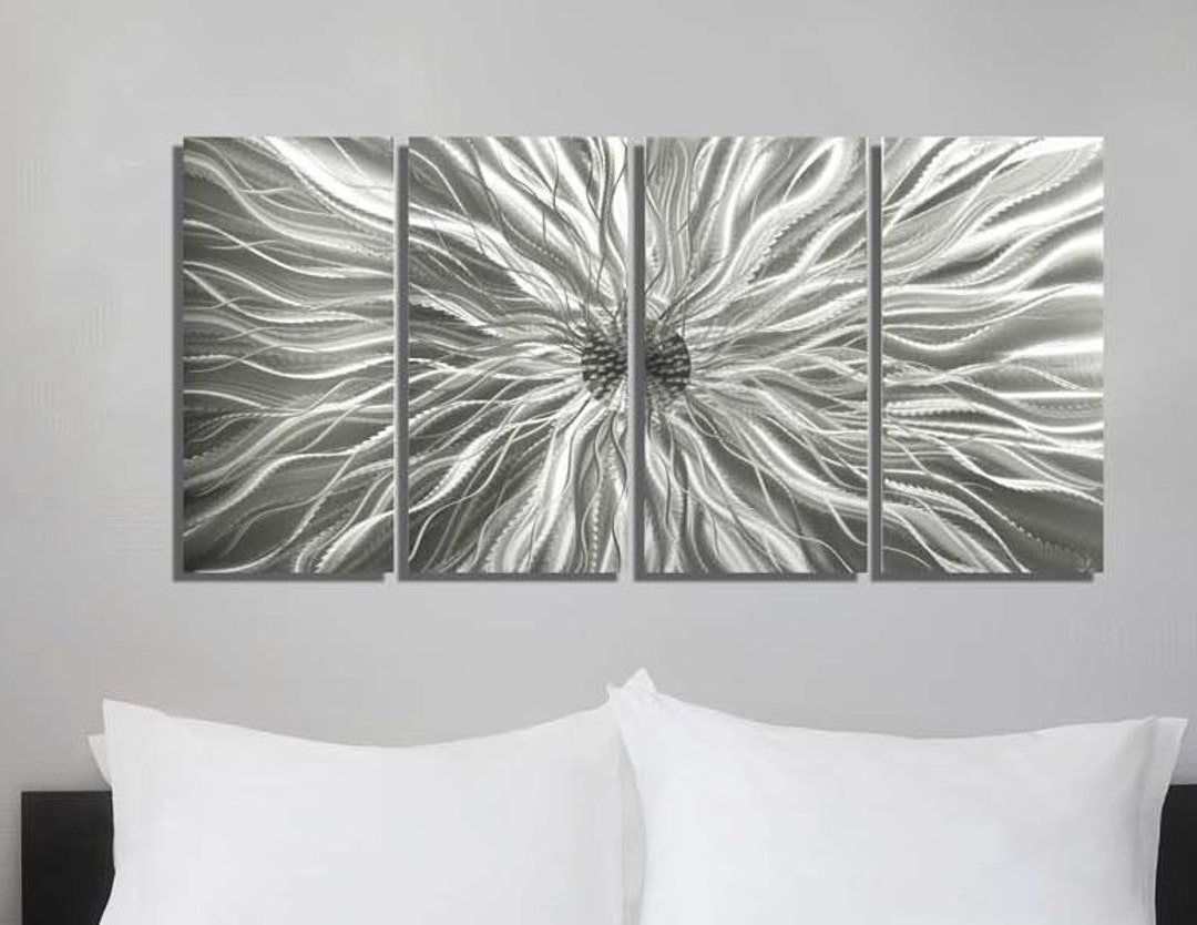 Metal Wall Art, Abstract Wall Sculpture, Indoor Outdoor Art, Modern
