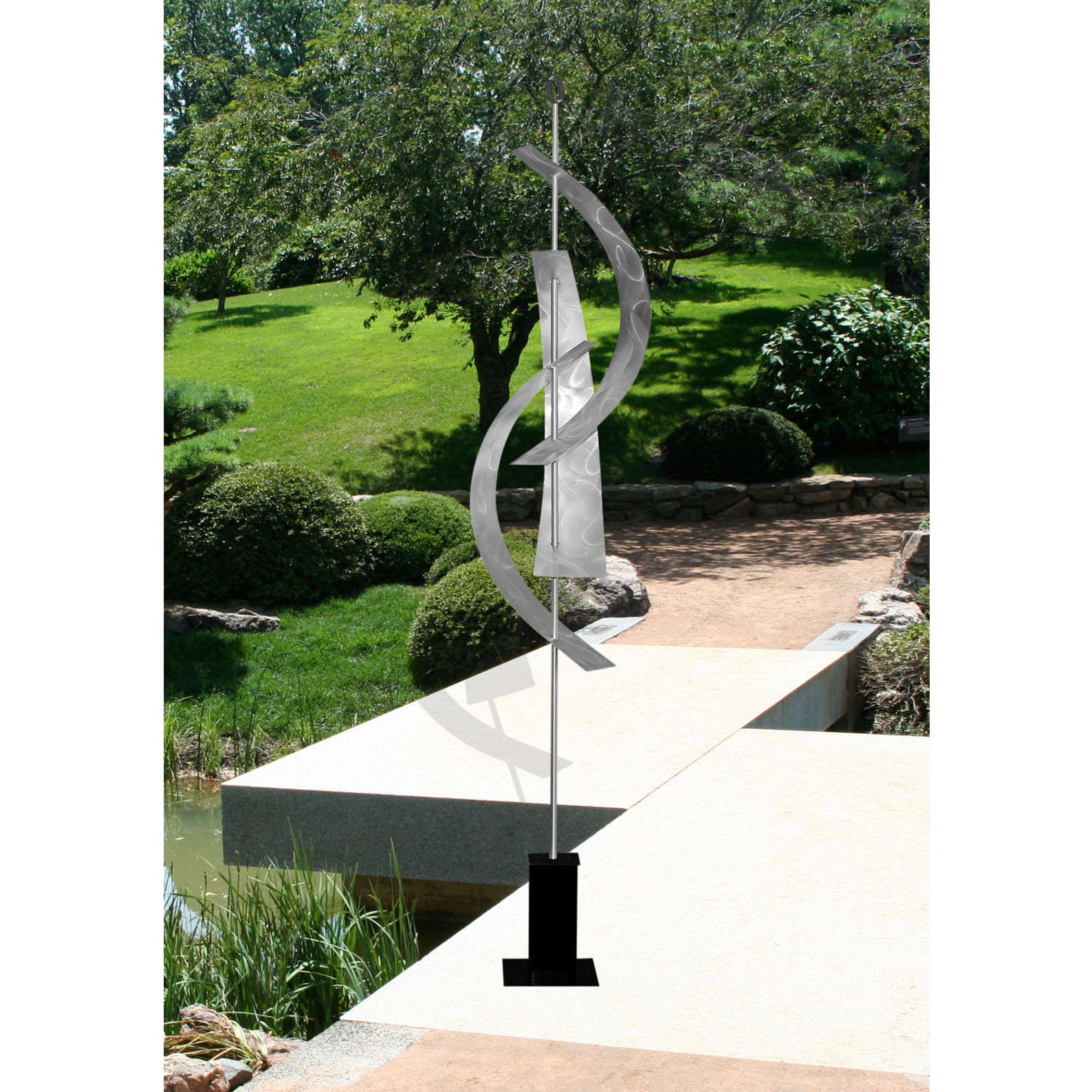 Abstract Metal Sculpture Indoor Outdoor Art Modern Garden - Etsy