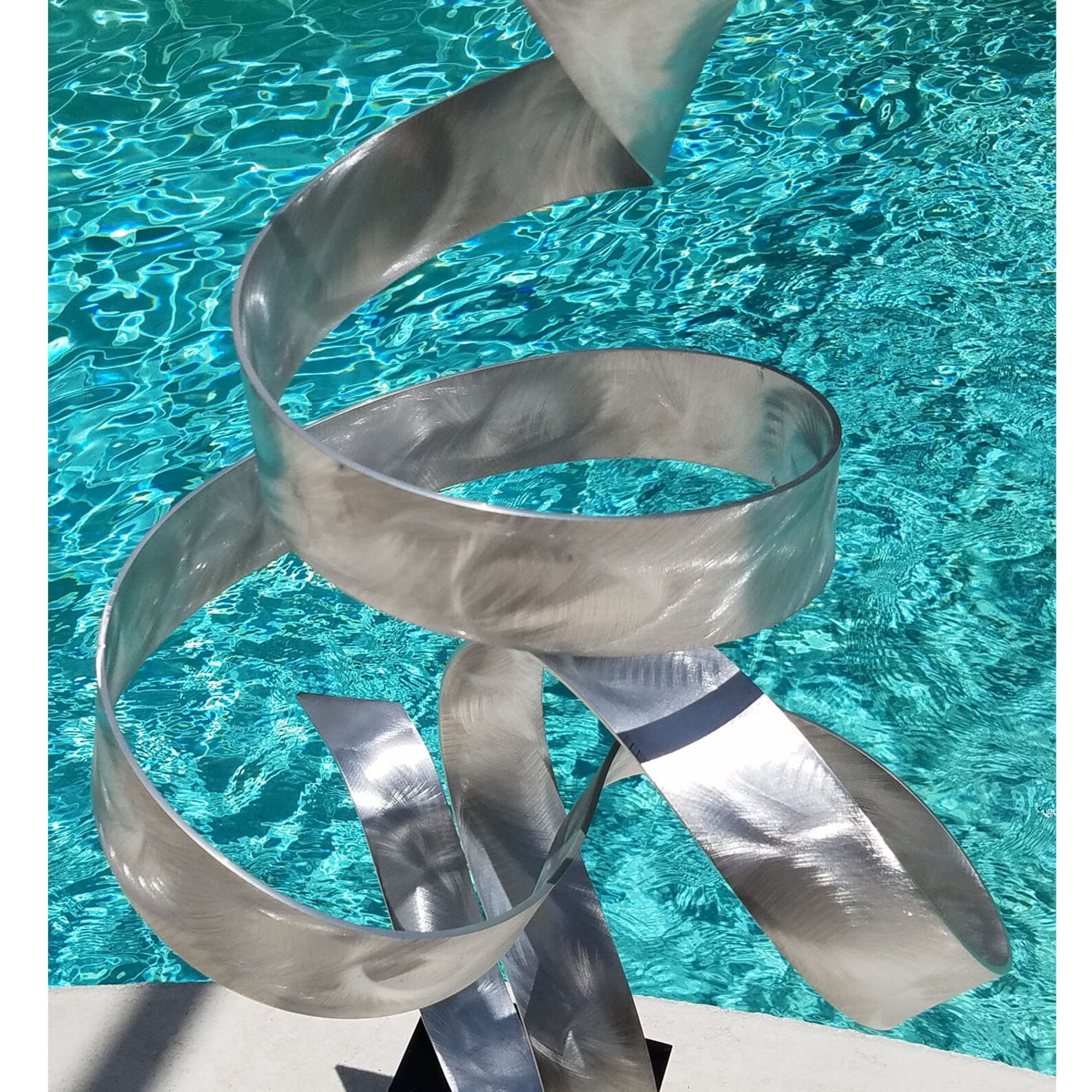 Abstract Metal Sculpture Indoor Outdoor Art Large Yard Etsy