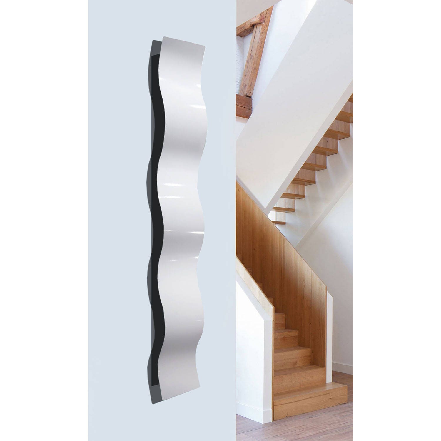 White Metal Wall Art Indoor Outdoor Art Abstract Art 3D Wall | Etsy