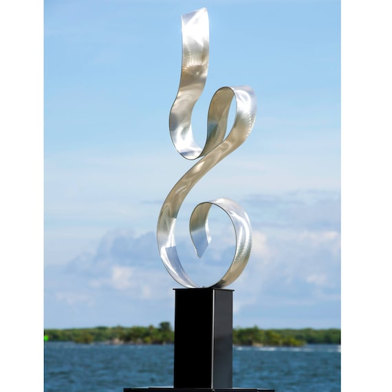 Large Metal Sculpture Indoor Outdoor Art Garden Large Metal Sculpture Indoor Outdoor, Metal Garden Artwork