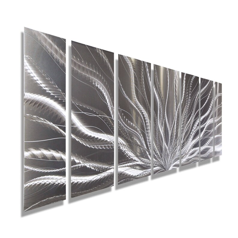 Metal Wall Art Modern Metal Art Indoor Outdoor Art Abstract Etsy