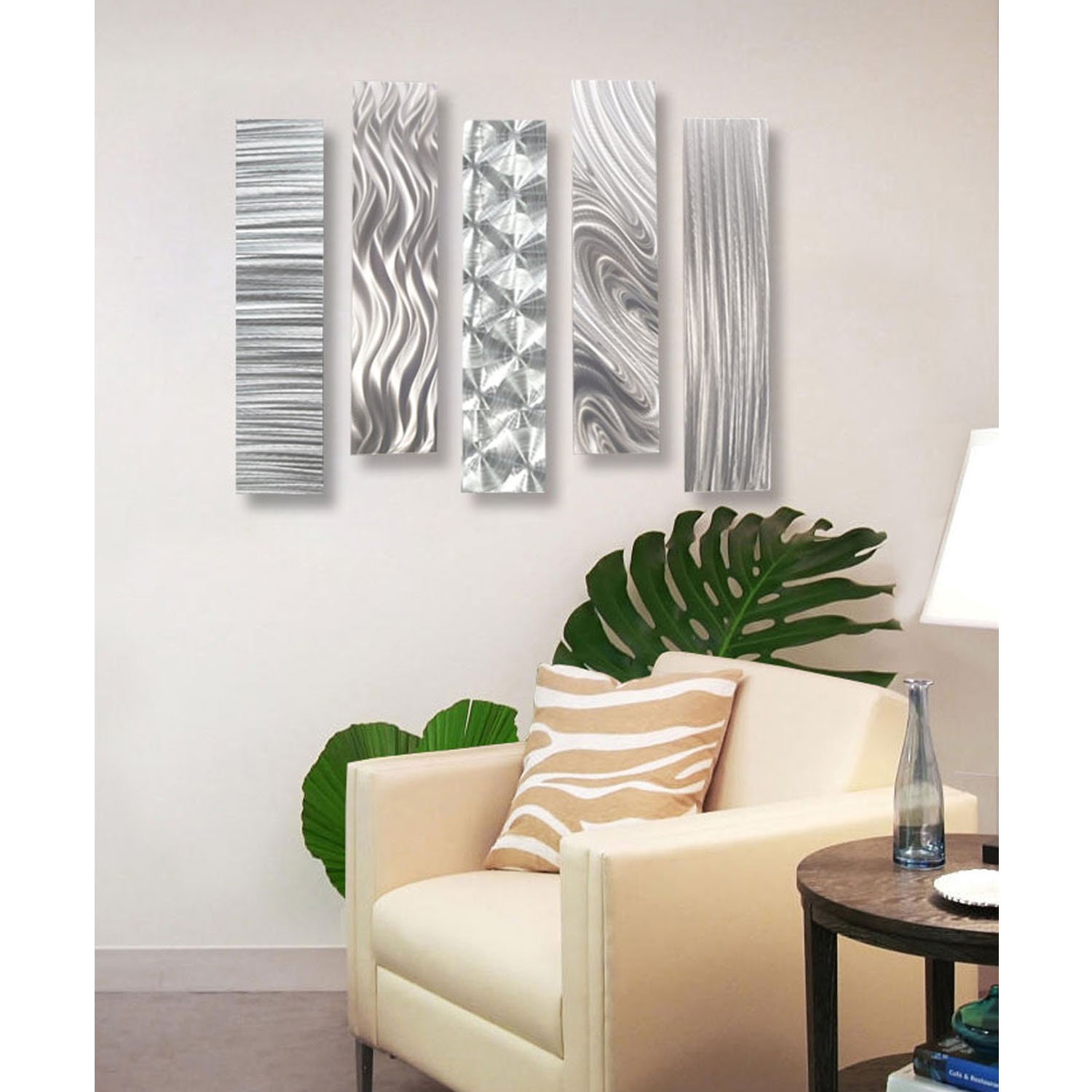 Metal Art Wall Sculpture for Home Living Room