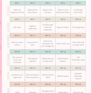 30-Day Decluttering Challenge
