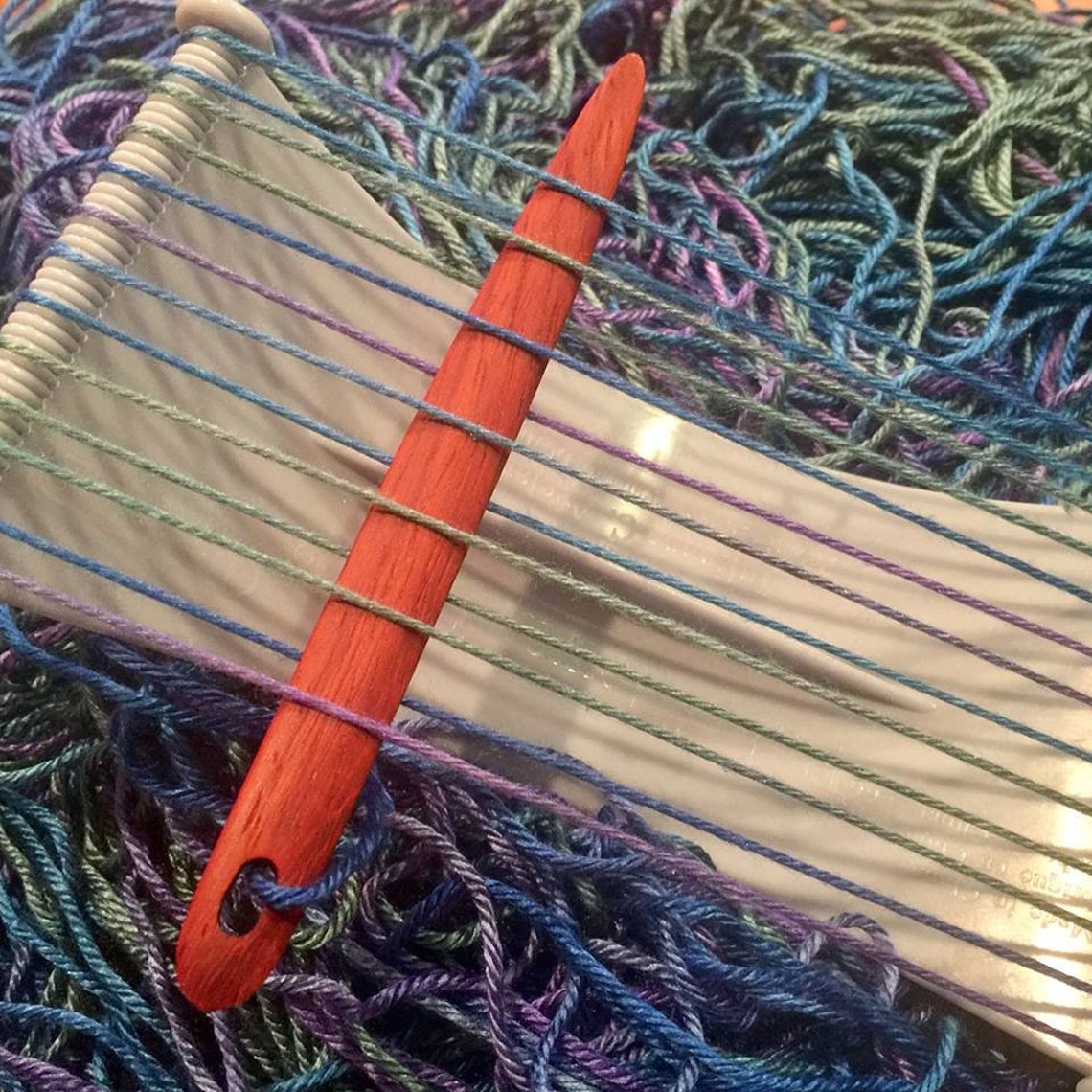 Custom Curved Hardwood Tapestry Weaving Needle 22 choices Etsy