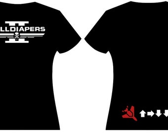 Helldiver 2 Parodie « Helldiapers » - T-shirt pour tout-petit et jeune de 500 kg