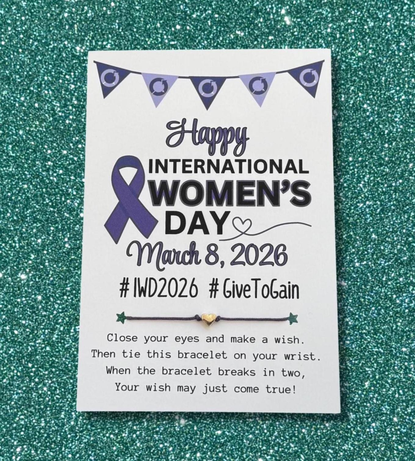 International Women's Day Gift, International Women's Day Card