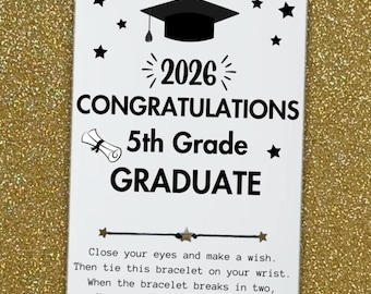 5th grade graduation cards Amazon.com: Congratulations 5th Grade Graduate - Graduation Greeting Card  with Shooting Stars main image 0