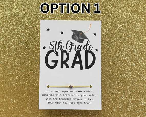 8th grade graduation cards FLYAB Gifts The inside of this card reads Future Class Of 2025 I