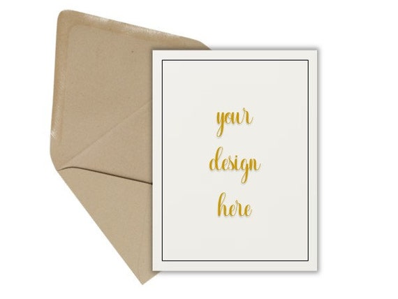 Invitation Mockup Simple Mockup Stationery Mockup