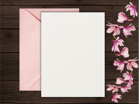 Invitation Mockup Pink Envelope Pink Floral Invitation Mockup Pink Envelope Pink Floral