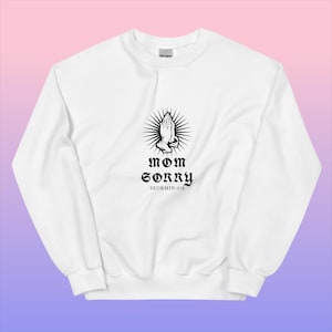 Seventeen DK 'MAMO PRZEPRASZAM' Memowa bluza z nadrukiem