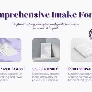 Injectables paperwork bundle for new med spa owners, nurse injectors, and aesthetic providers, featuring fillable PDF and Canva templates for intake, consent, good faith exam, treatment records, aftercare, and clinic workflow.