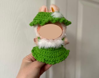 Robe verte Bubu au crochet
