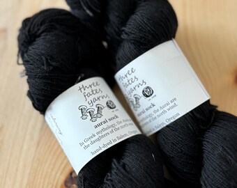 couch surfer - aurai fingering weight merino yak nylon sock yarn