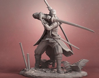 Sekiro STL, Sekiro 3D Model, Sekiro 3D Print Files