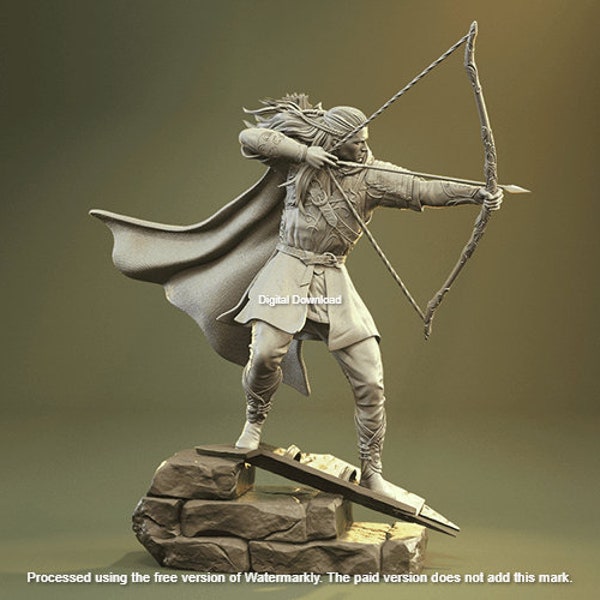 Lord of the Rings STL, Legolas STL, Legolas 3D Model, Legolas 3D Print Files