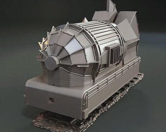 Back to the Future STL, Jules Verne Train Tender STL, Train Tender 3D Model, Train Tender 3D Print Files