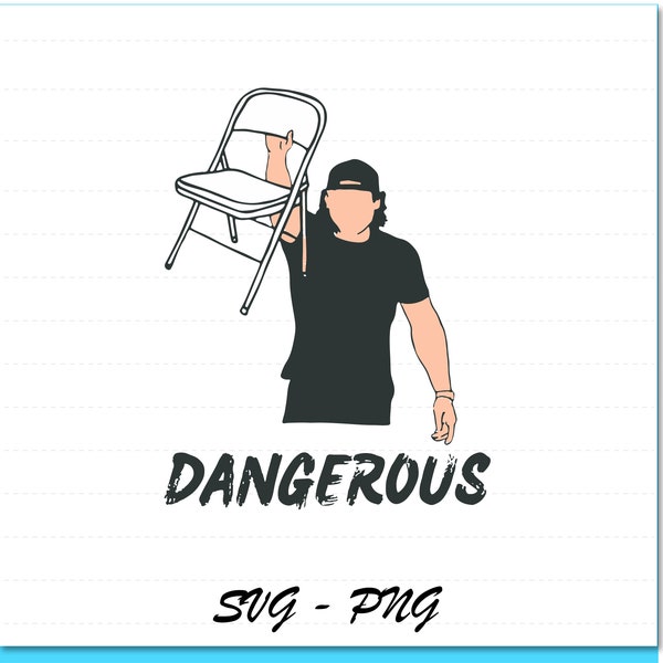 Morgan Chair | Dangerous Drawing | Wallen Fan | Country Music Sublimation PNG