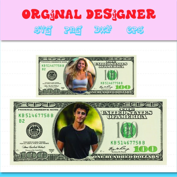 Dollar Bill Template, Your Face on Money, Personalized dollar, Editable Dollar Bill, Picture on Dollar, Prop Money, mothers Day