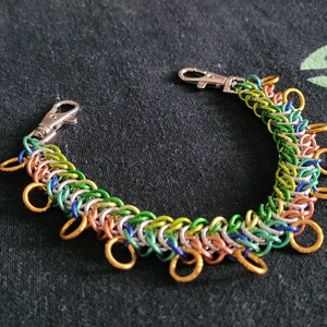 Gaia&#39;s Embrace - Chainmail Charm Chain - Bridged Elfweave