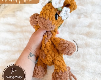 Anna the baby Giraffe crochet pattern | NO SEW crochet pattern | crochet giraffe | amigurumi | crochet pattern | cute crochet pattern