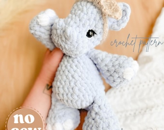 Haakpatroon hallie nijlpaard knuffel | GEEN NAAIEN-haakpatroon | gehaakt nijlpaard | amigurumi | haakpatroon | schattig haakpatroon