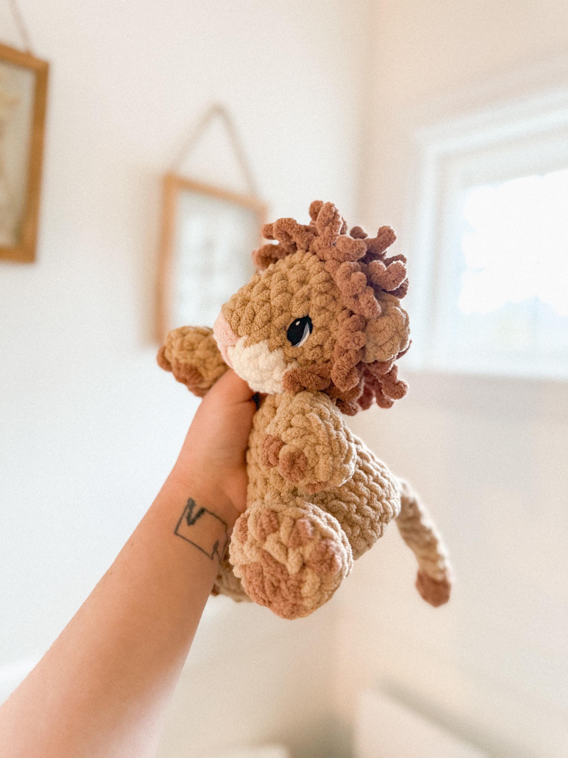 Luca Lion Crochet Pattern NO SEW Crochet Pattern Crochet Lion