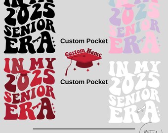 Personalized Teacher Svg-Png, Back To School Svg, In My 2025 Senior Era Svg, Senior 2025 Svg, Retro Teacher Svg, Teacher Era Svg