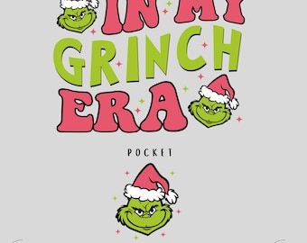 In My Grinc Era Svg-Png, Christmas Movie Png, Retro Christmas Png, Holiday Sublimation, Merry Christmas Png, Christmas Sublimation