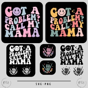 Tem algum problema? Ligue para a minha mãe em SVG-PNG, Infantil em SVG, Camiseta infantil engraçada em SVG, Camisa infantil em SVG, Criança em SVG, Camiseta infantil da moda, Infância em SVG, Engraçada em SVG