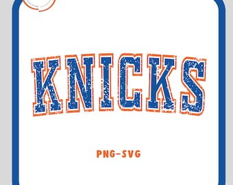 New York Knicks Svg-Png, Instant Download, Basketball Digital File , Arch, Retro, Trendy Crafts, New York Knicks PNG, Knicks logo retro