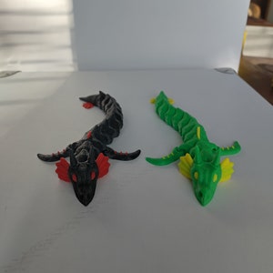 Gliederwasserdrache - 3D gedruckt