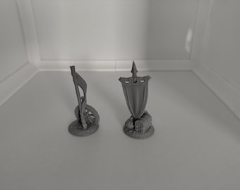 Objective markers for RPGs and wargaming | 3D printed miniature terrain