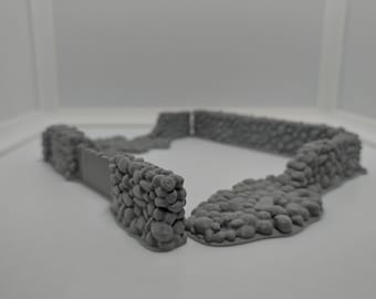 Stone walls scatter terrain 28mm scale | Fences for wargaming, RPGs and other miniature games