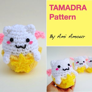 Tamadra pattern Puzzle and Dragons amigurumi crochet