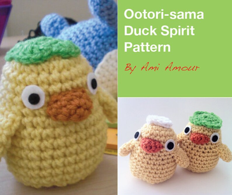 Spirited Away crochet pattern set Mouse Soot Sprite No Face Etsy