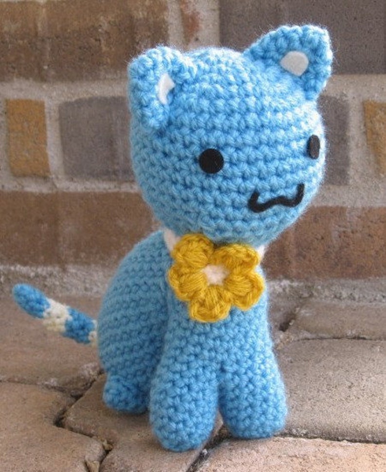 Cat Pattern Kitty Amigurumi Crochet PDF image 2