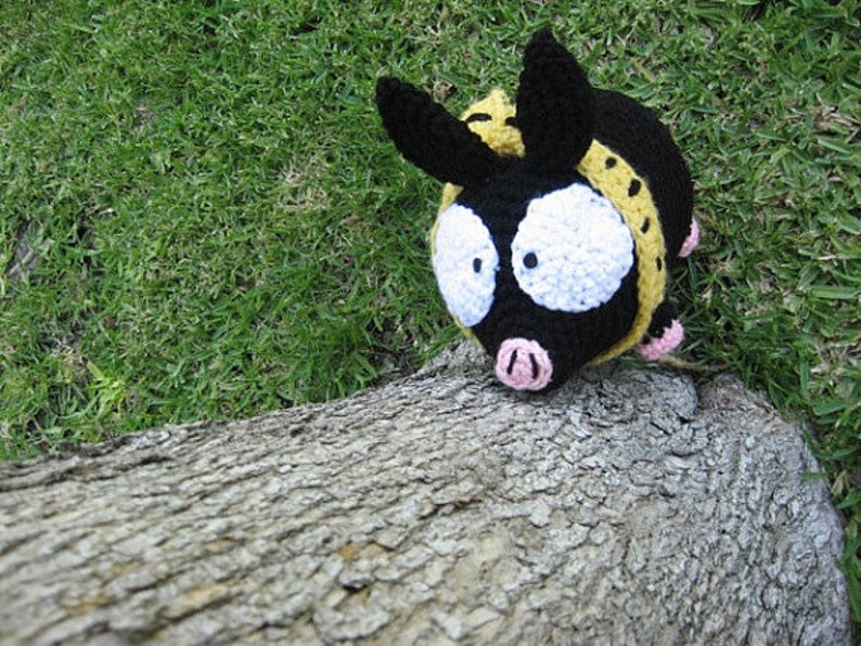 Pchan Pig Pattern Crochet Amigurumi image 2