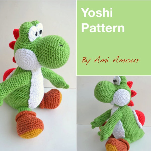 Yoshi Häkelanleitung Amigurumi PDF