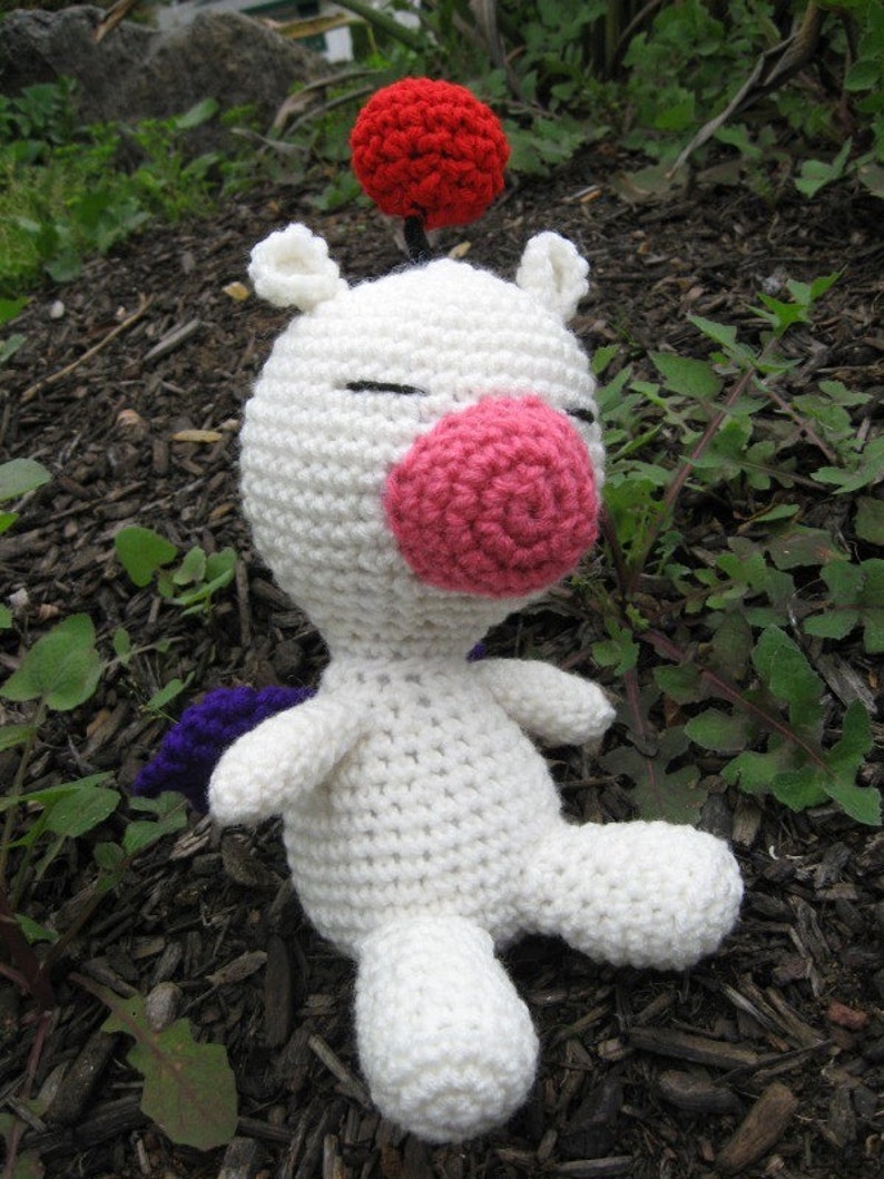 Moogle Pattern Amigurumi Crochet Doll PDF image 3