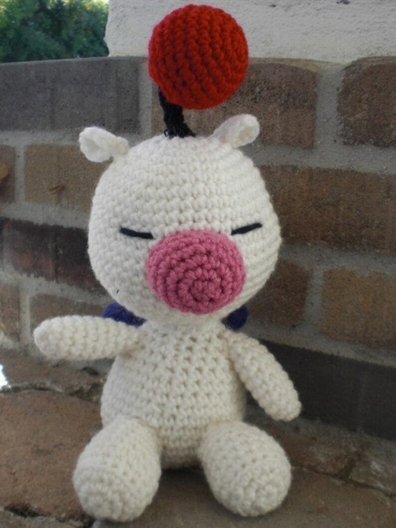 Moogle Pattern Amigurumi Crochet Doll PDF image 5