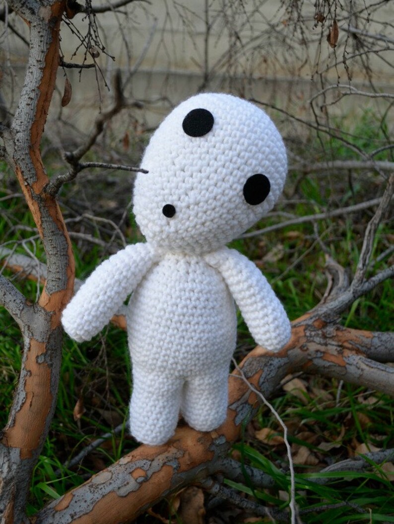Kodama amigurumi pattern crochet Etsy