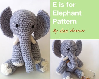 Elephant Crochet Pattern Elephant Amigurumi Pattern PDF