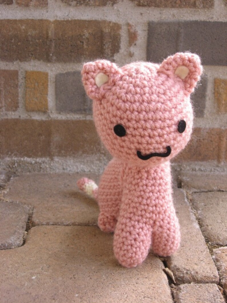 Cat Pattern Kitty Amigurumi Crochet PDF image 4